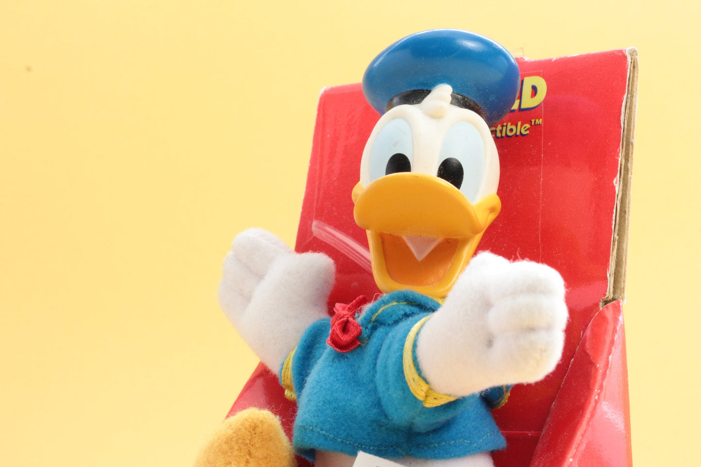 Mickeys Stuff for Kids plush Donald Duck | Mattel | Donald Duck figuur met plastic hoofd en plush lichaam