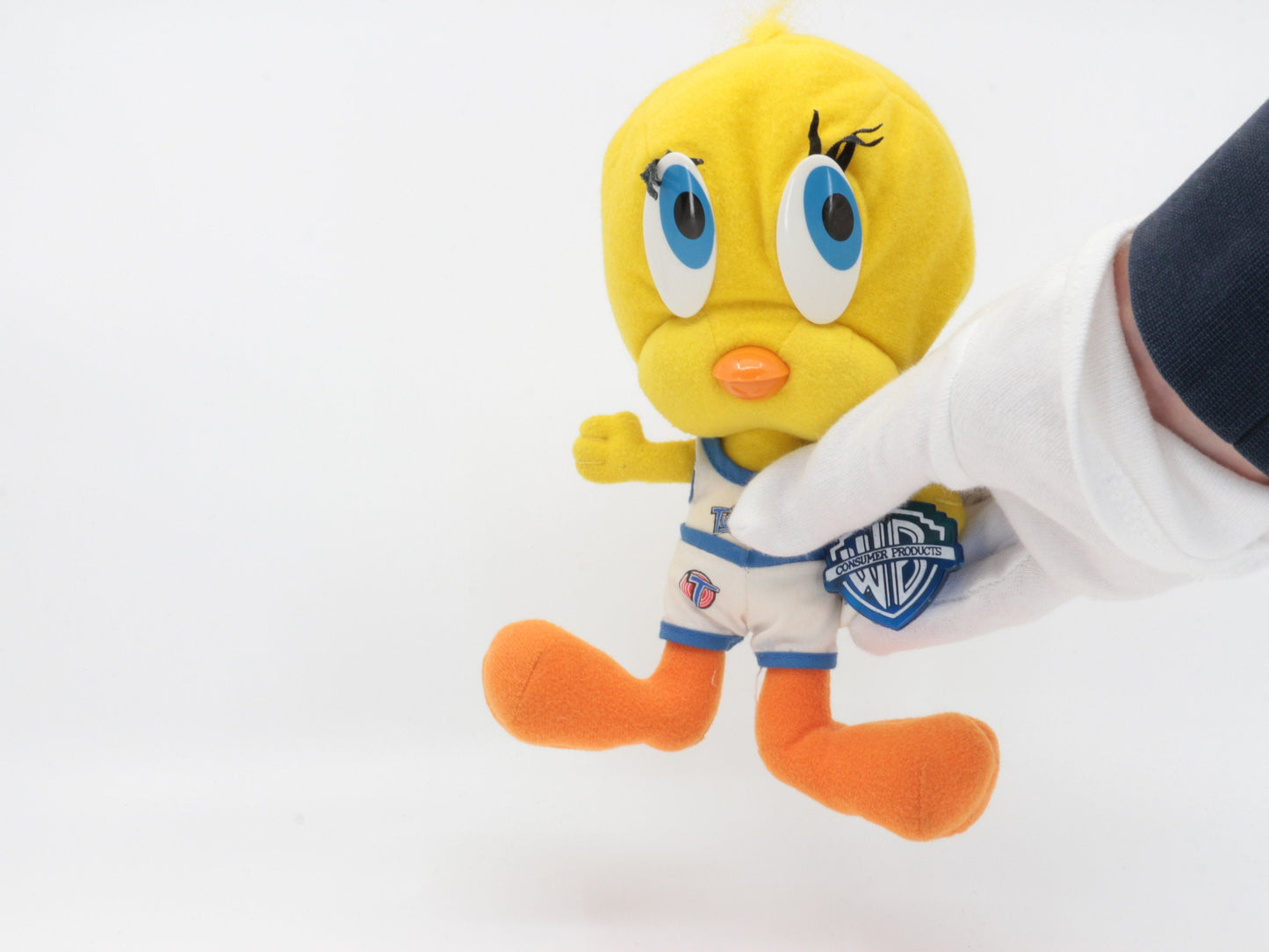 Tweety Space Jam 1996 Warner Bros Soft plush Collectors Toy figuur | Met orginele tag van Warner Bros