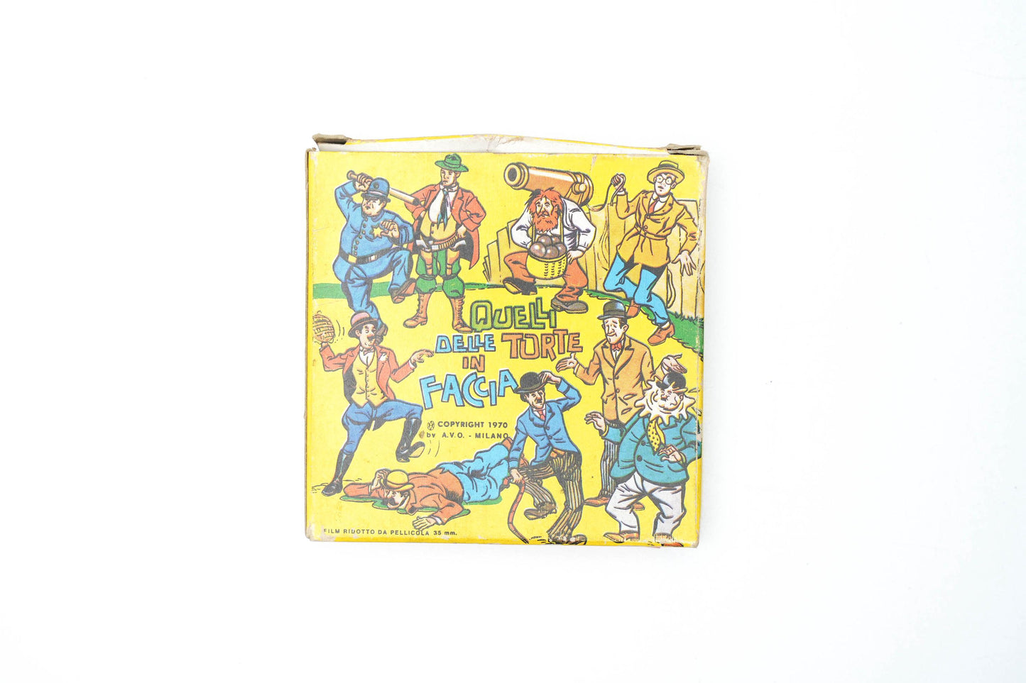 Super 8 Film – Charlot au dîner (1970) – Slapstickklassieker met Charlie Chaplin – AVO Milano – 8mm Zwart-wit