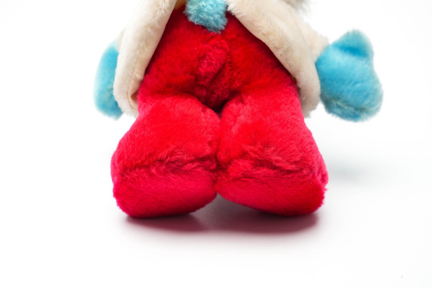 Vintage Grote Smurf Knuffel – 24 cm / 9.4 inch – Peyo – Jaren 80 met Origineel Label