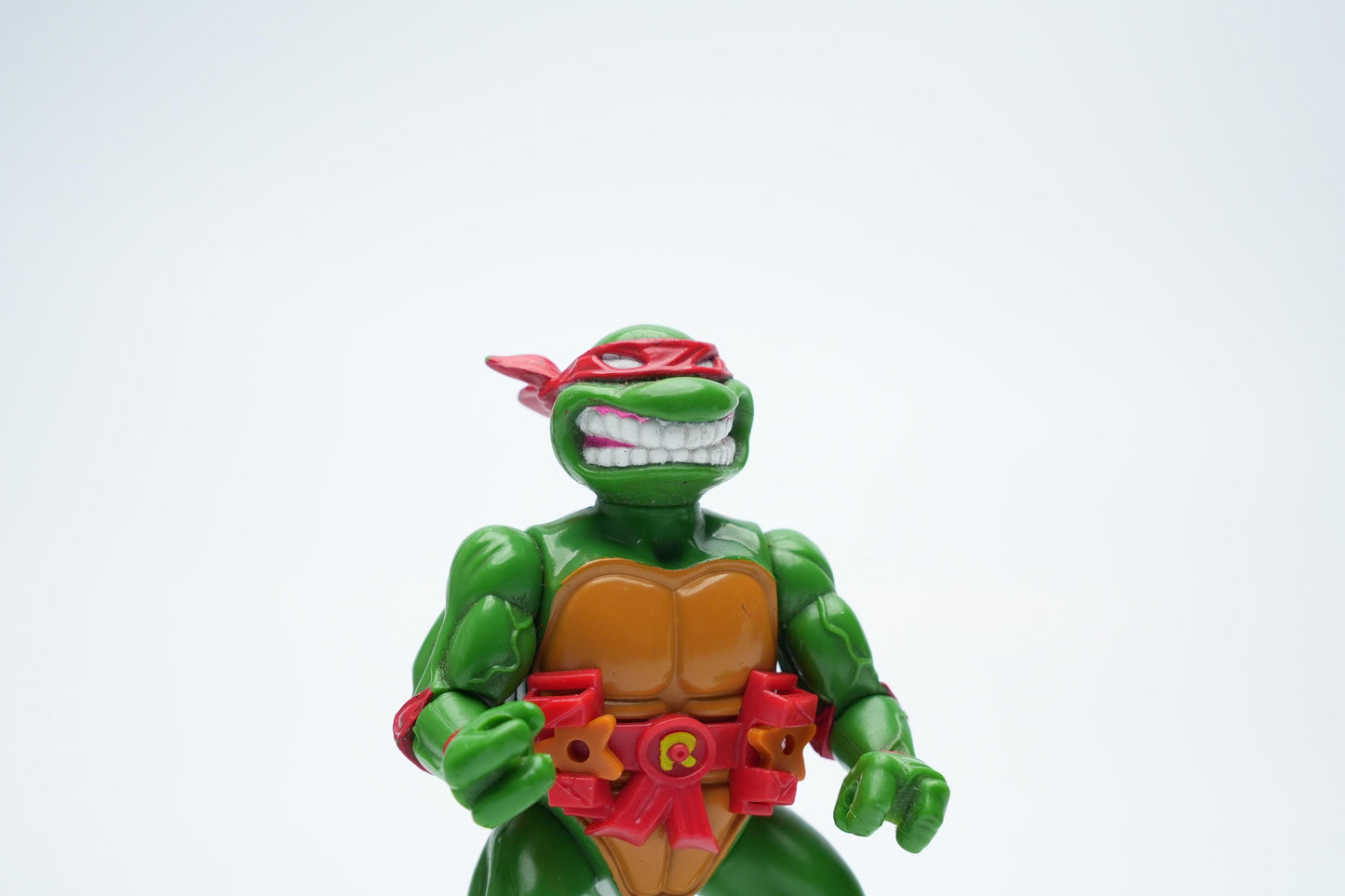 Vintage 1989 Raphael Action Figure - Teenage Mutant Ninja Turtles - Playmates Toys