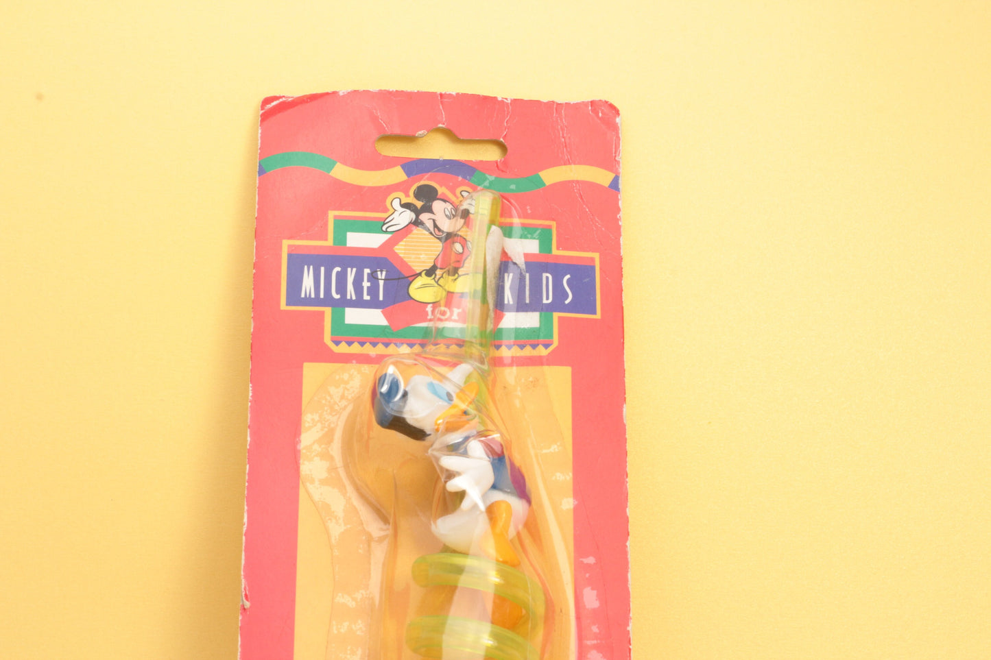 Mickeys Stuff for Kids plastic rietje | Mattel | Donald Duck figuur op rietje