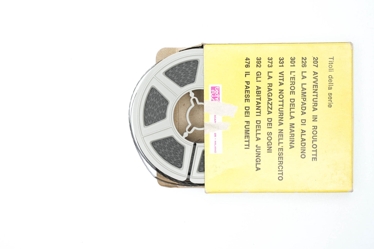 Vintage Super 8 Film – Gandy Goose in “Il Paese dei Fumetti” – Terrytoons 1970 – Ken Films