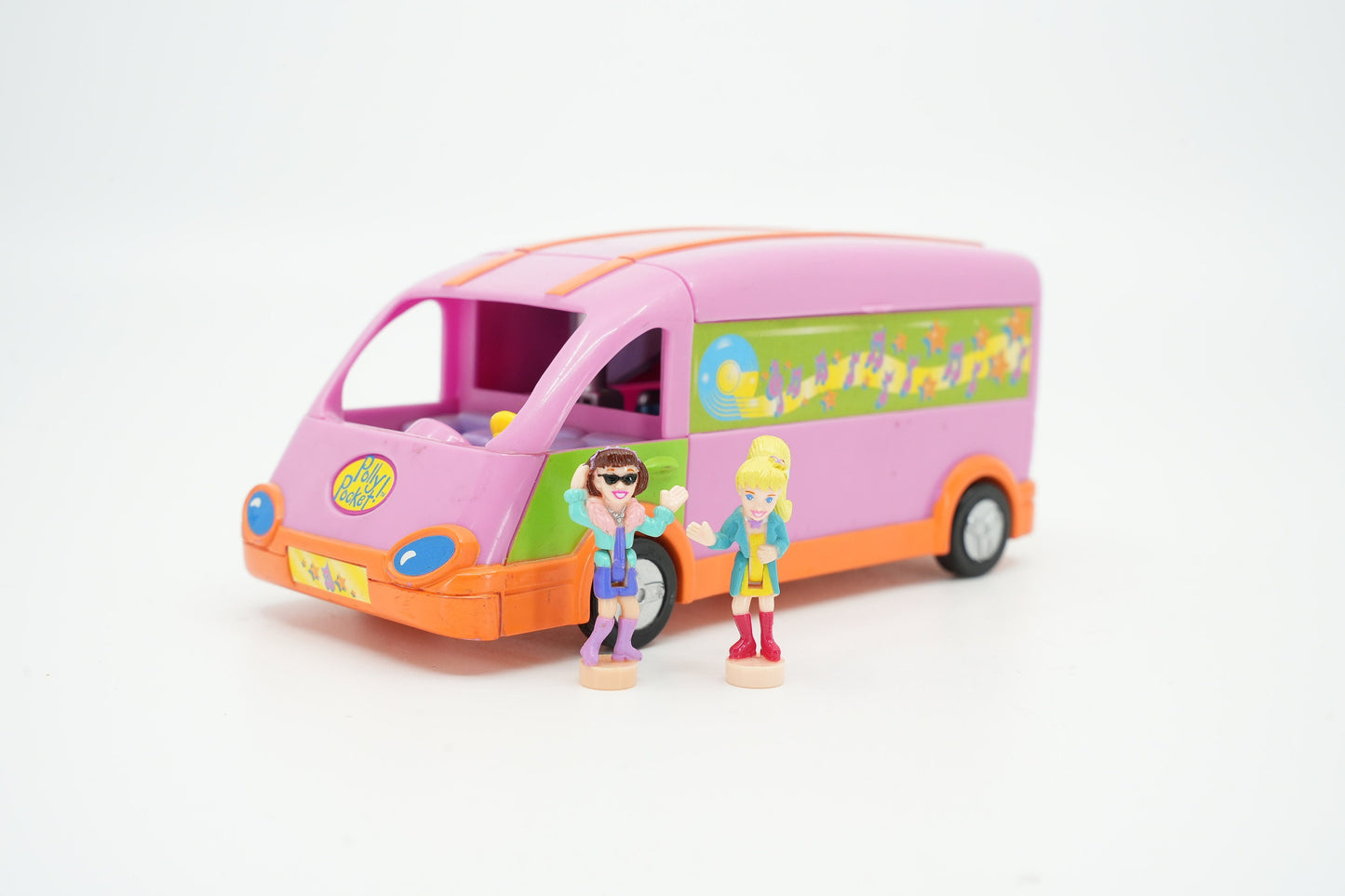 1998 Polly Pocket Tour Bus - Polly and the Pops