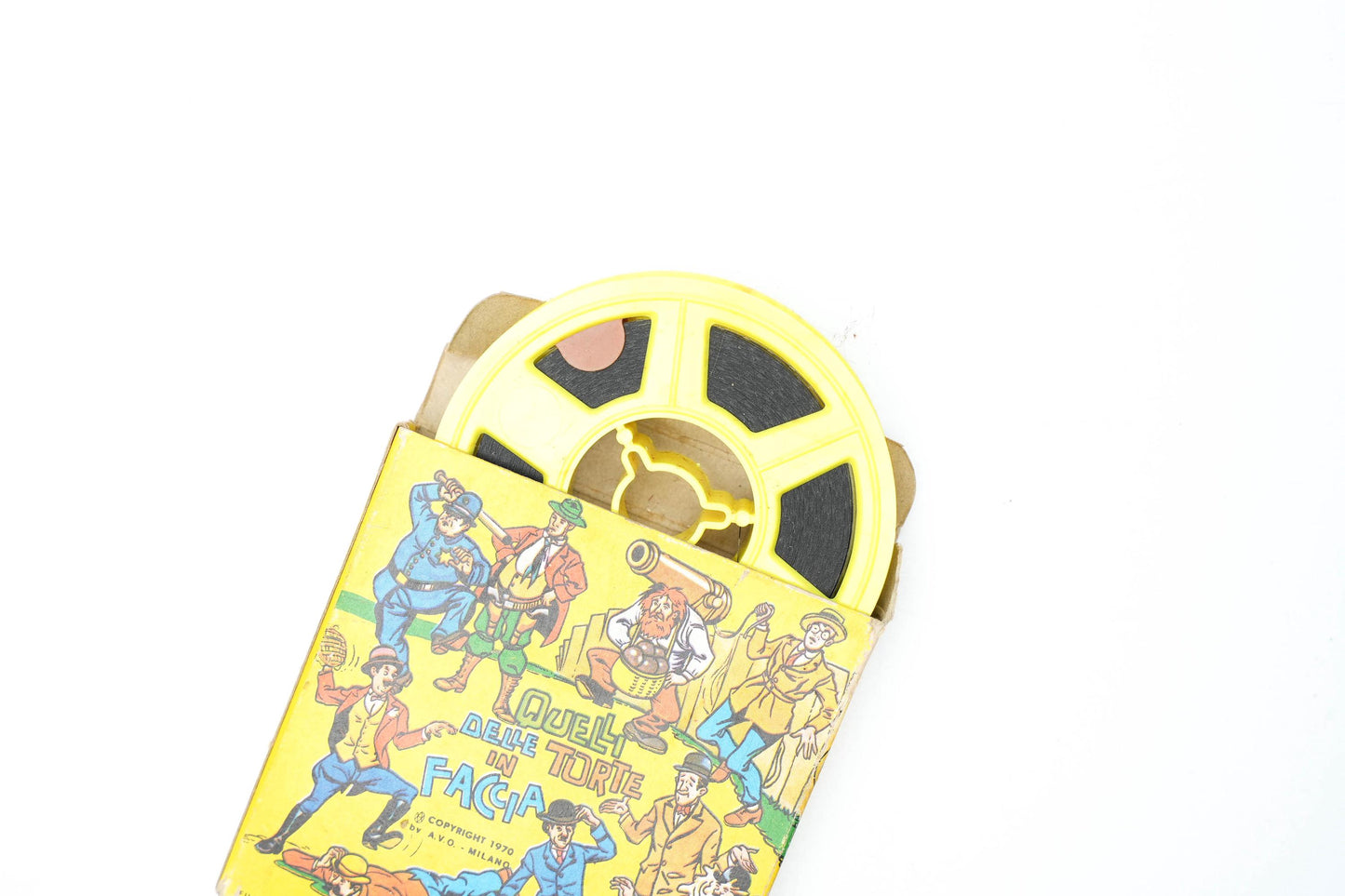 Super 8 Film – Charlot au dîner (1970) – Slapstickklassieker met Charlie Chaplin – AVO Milano – 8mm Zwart-wit