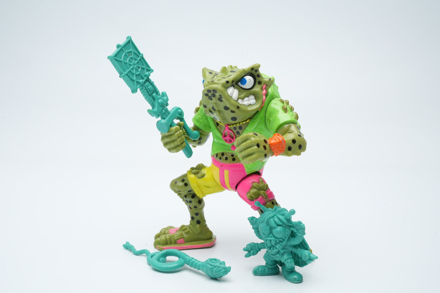 Napoleon Bonafrog Vintage Teenage Mutant Ninja Turtles - 1991 Playmate toys