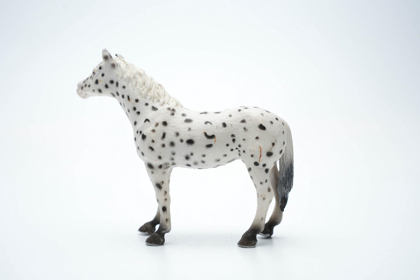 Schleich Knabstrupper Merrie 13617 – Zwart Wit – 2006 – 10 cm (ca. 4 inch) – Retired