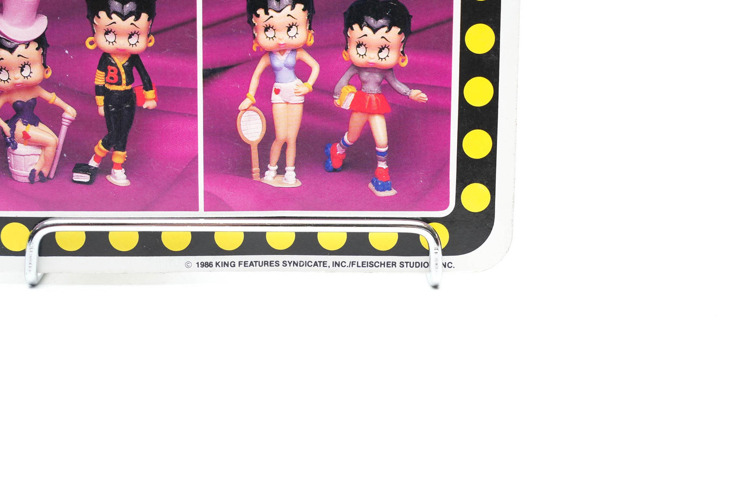 Betty Boop Miniatuurfiguur – 1986 – MD Toys – Tennis Editie
