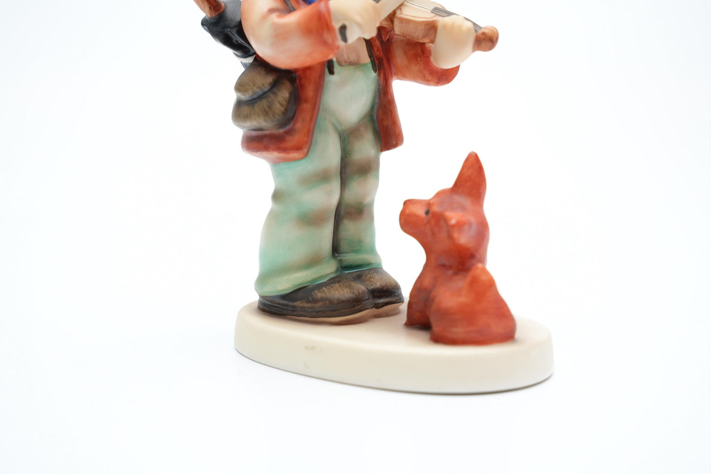 Hummel Beeldje 'Puppy Love' (Hummel met viool en hondje) - TMK-7 (13 cm / 5 inch)