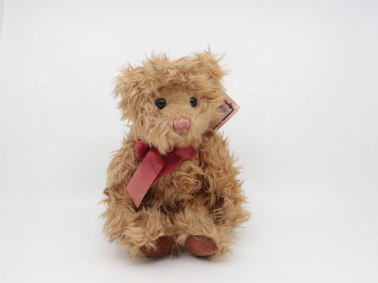 Vintage Russ Teddybear, gemaakt door Carol-Lynn Rössel Waugh, met het orginele kaartje | Vintage teddybear | GREGORY Teddy Bear