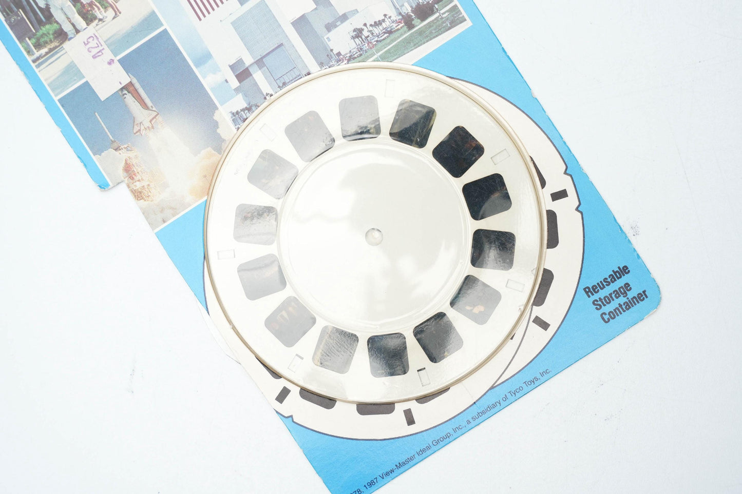 View-Master 3D Tour – NASA Kennedy Space Center’s Spaceport USA (1987) | Origineel Verpakt | Educatief & Retro