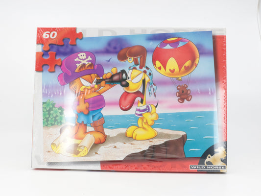 Garfield puzzel 60 stukjes uitgebracht door Wild Horse | Puzzel Garfield en Odie