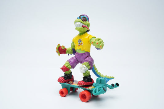 Mondo Gecko 1990 Platemate - TMNT Ninja Turtles figuren vintage