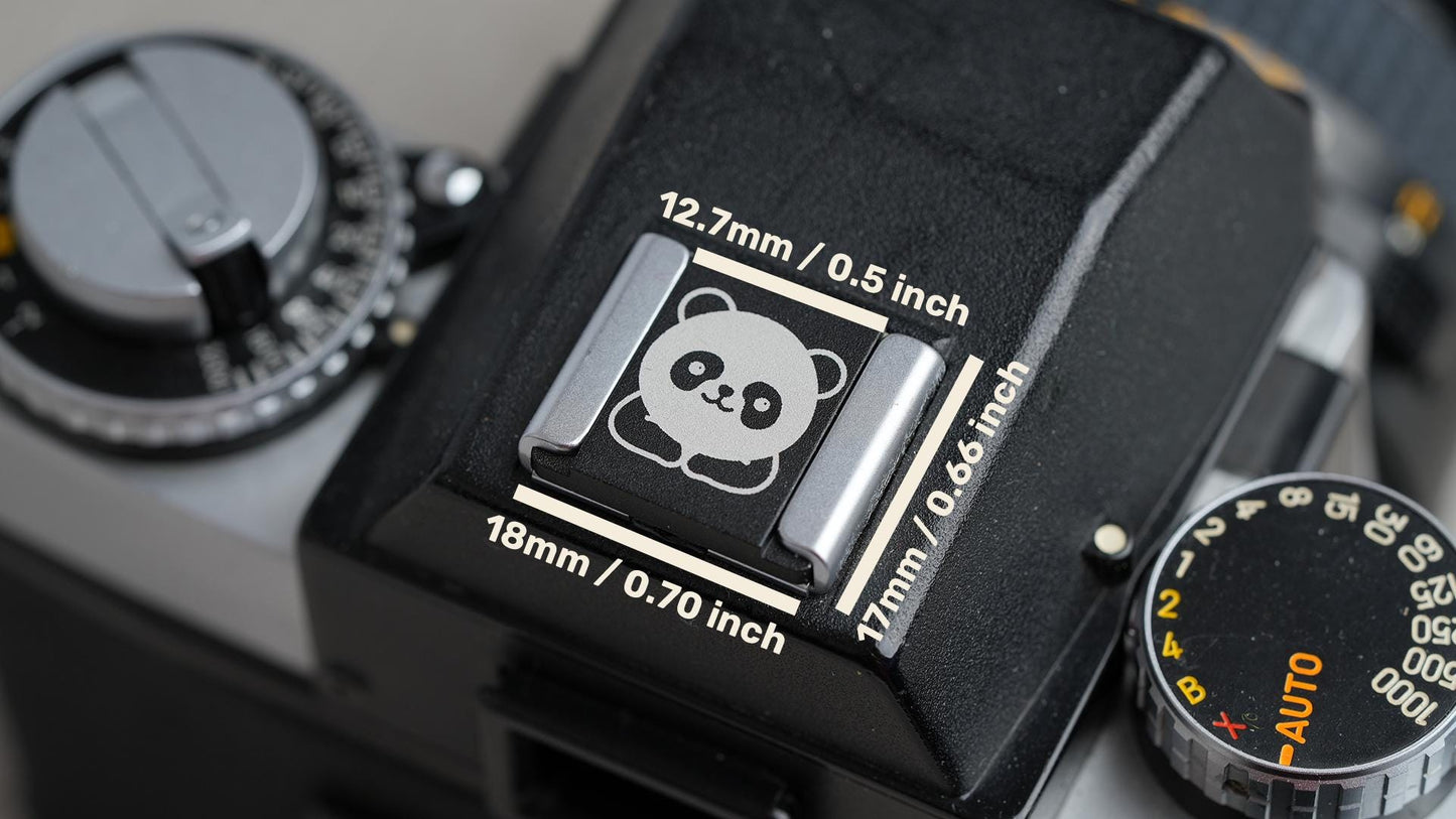 Panda Flitsschoen: Voeg een schattige en unieke touch toe aan je camera!