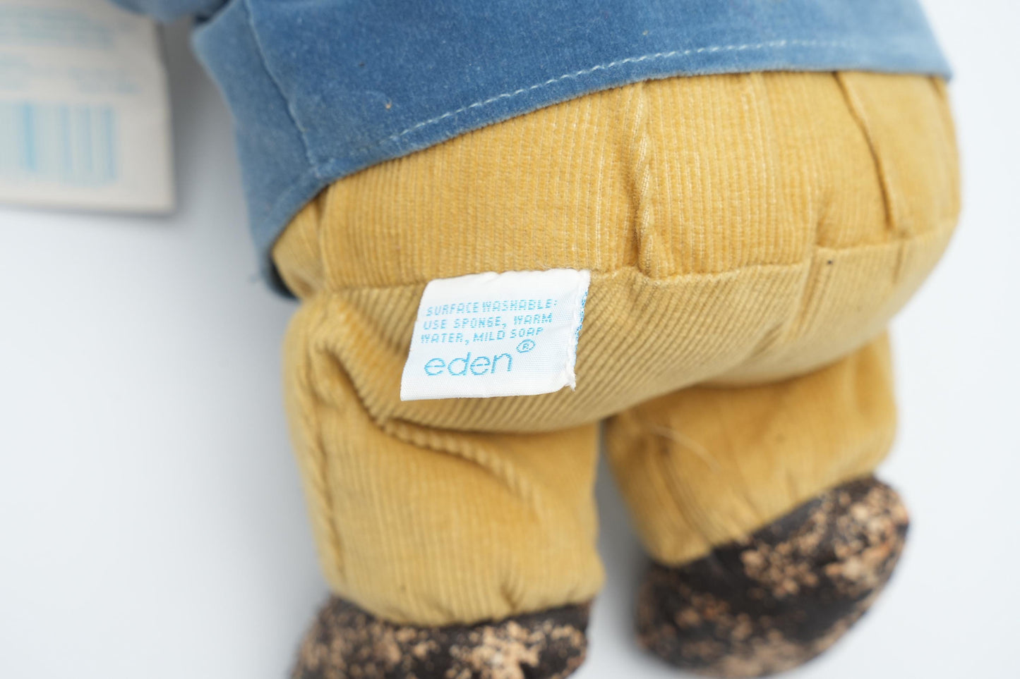 Vintage 1993 Eden Tommy Brock Knuffel - Beatrix Potter Collectie - Zeldzaam Verzamelobject