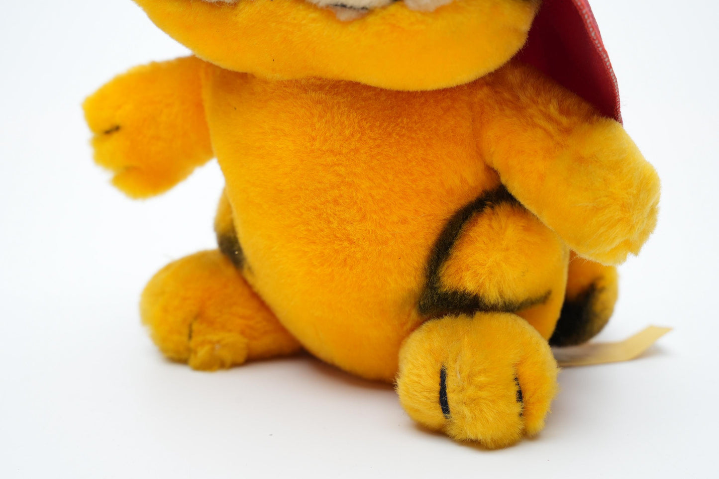 Garfield Pluche Knuffel met Brandweerhelm – 22 cm (8,7 inch) – Vintage 1981
