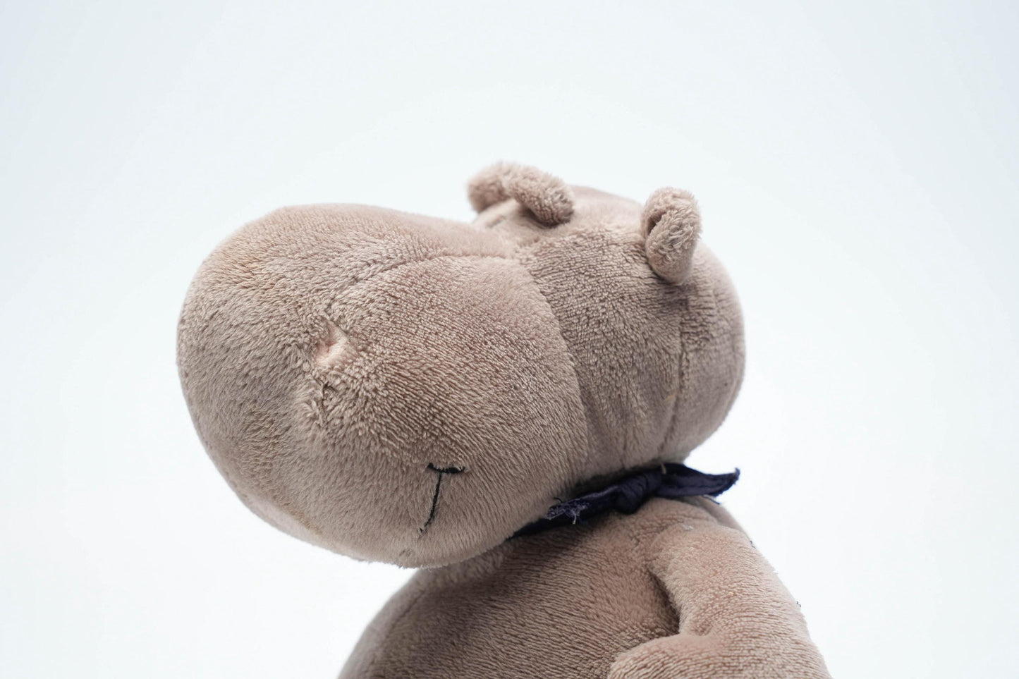 Vintage NICI Nijlpaard Knuffel 23cm (9 inch) – Eind Jaren 90, Zeldzame Pluche