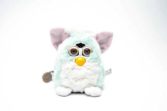 Furby Baby Muntgroen 1999 – Nederlands Sprekend en Werkend