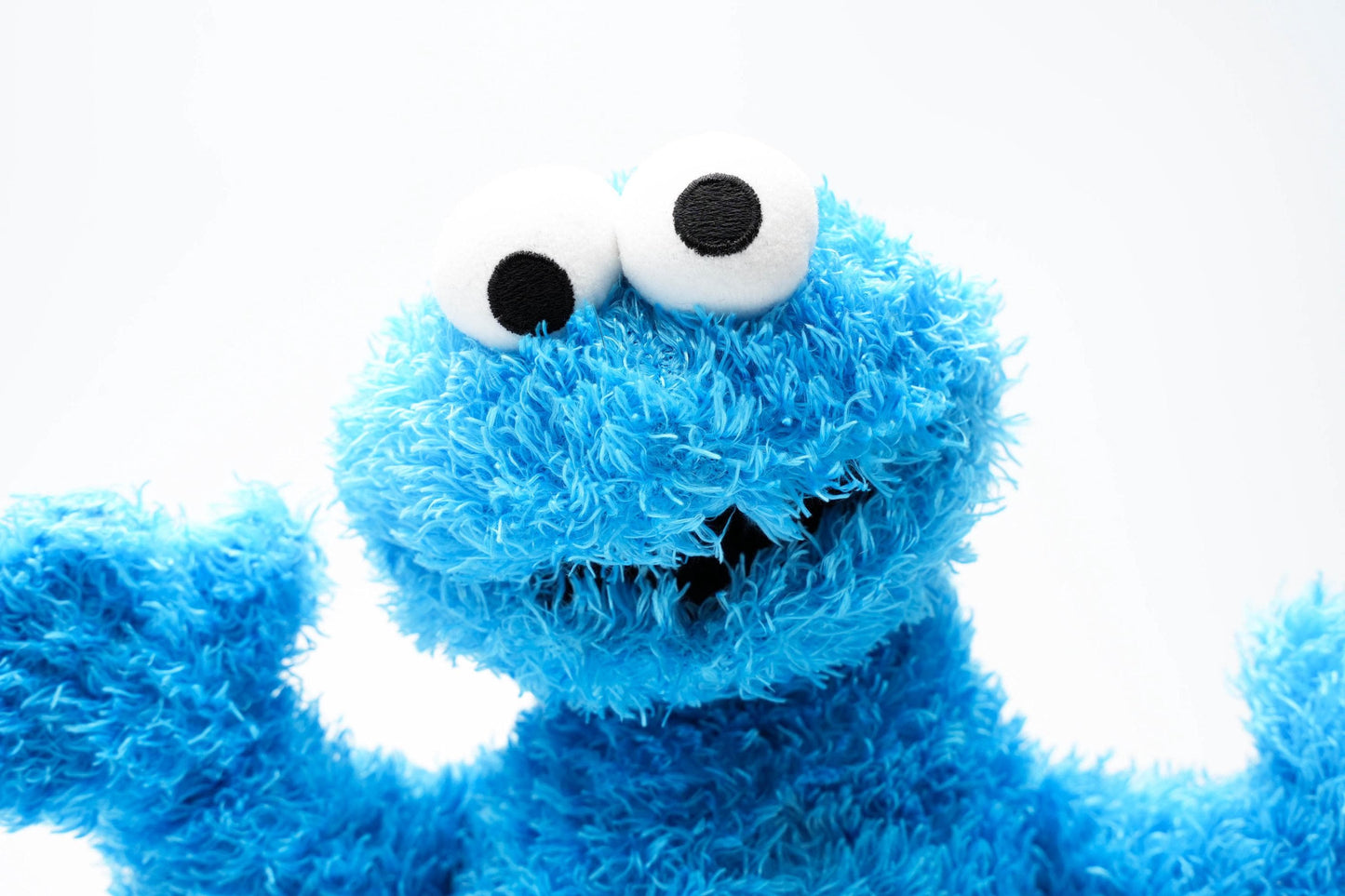 Vintage Koekiemonster Knuffel (Sesamstraat) – Rubo Toys 2005 – Zeldzame Pluche!