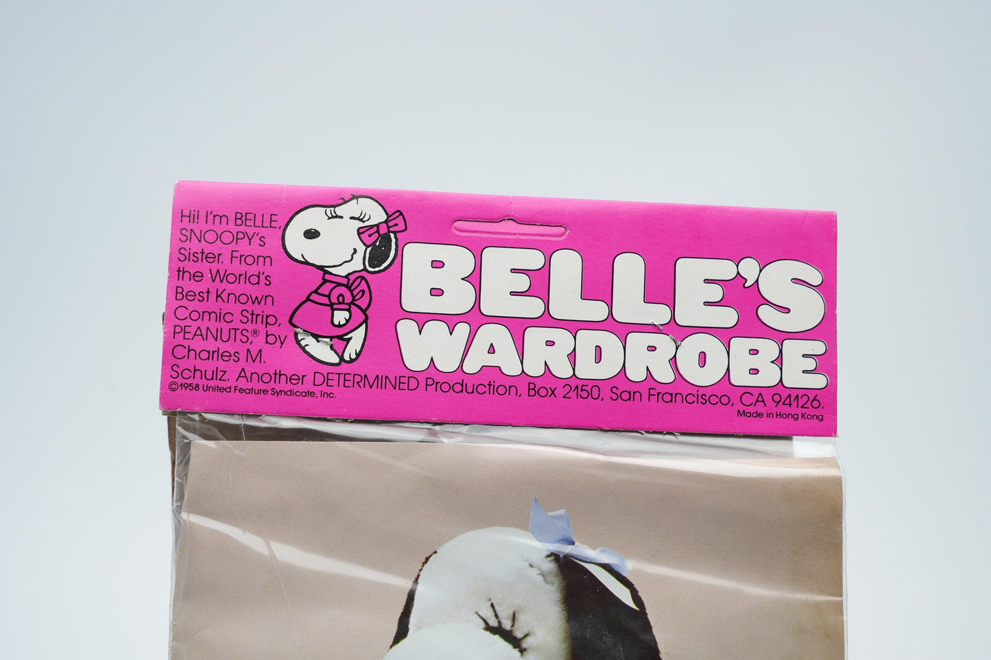 Belle's Wardrobe - Vintage Snoopy Belle Kleding (1980s) - Nieuw in Verpakking