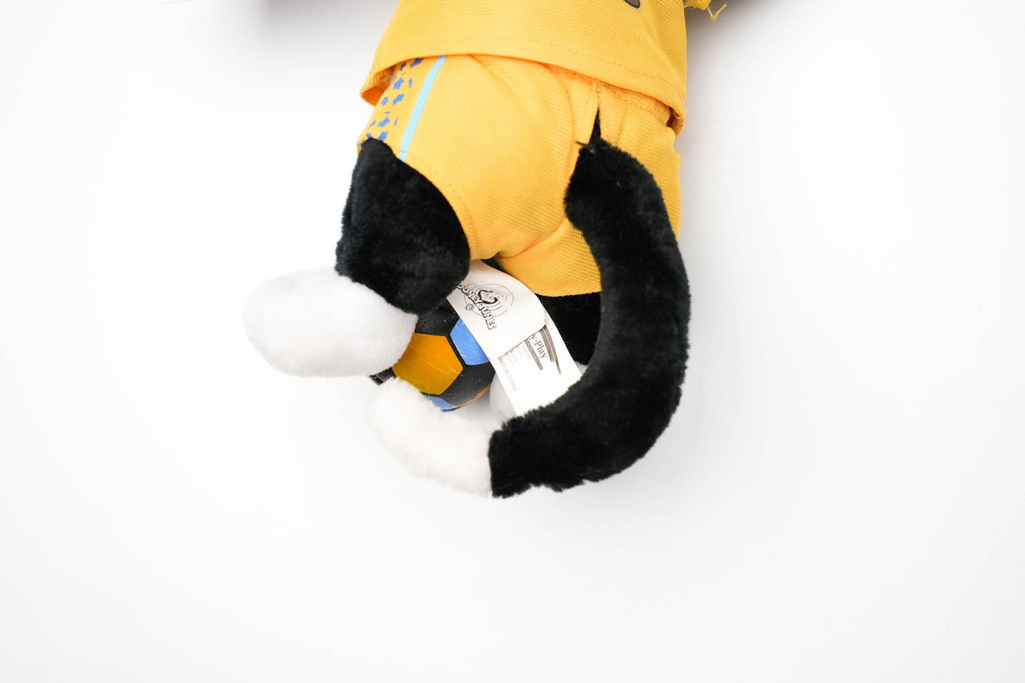 Vintage Looney Tunes Sylvester knuffel voetballer – Play By Play 1998 – 23 cm (9 inch)