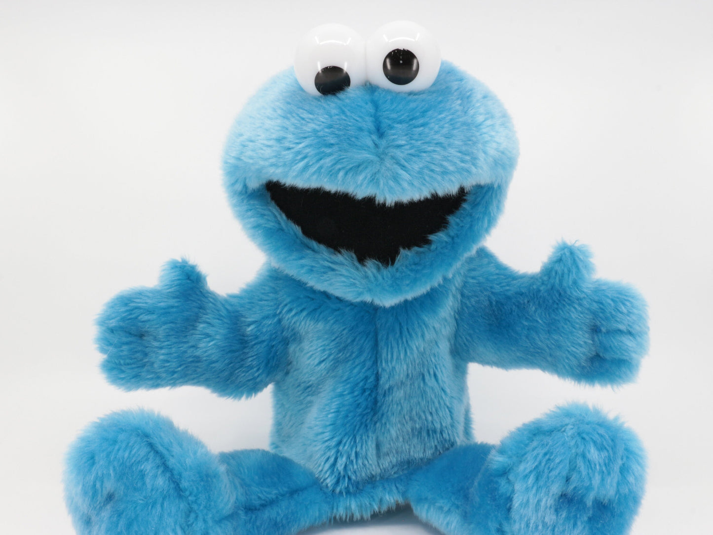 Sesam Straat (Sesame Street) zeldzame handpoppen Bert, Ernie, Koekiemonster, Pino, Tommie en Elmo