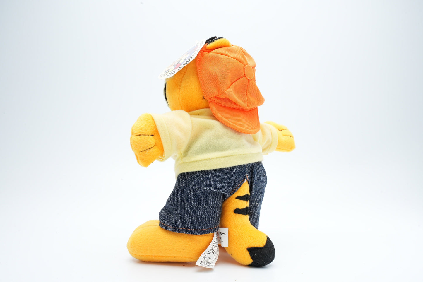 Garfield met hippe outfit | vintage Garfield plush