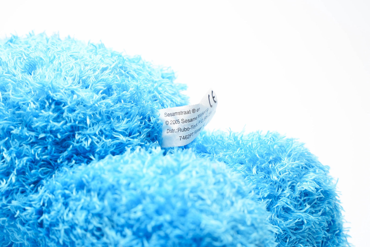 Vintage Koekiemonster Knuffel (Sesamstraat) – Rubo Toys 2005 – Zeldzame Pluche!