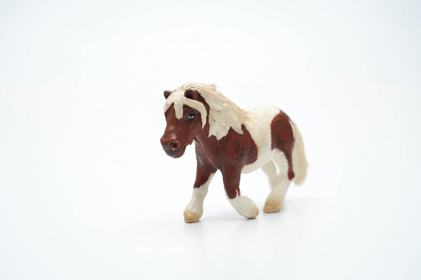 Schleich 13297 Shetlander Merrie – 6 cm (ca. 2.4 inch) – 2004 – Vintage Paardenfiguur