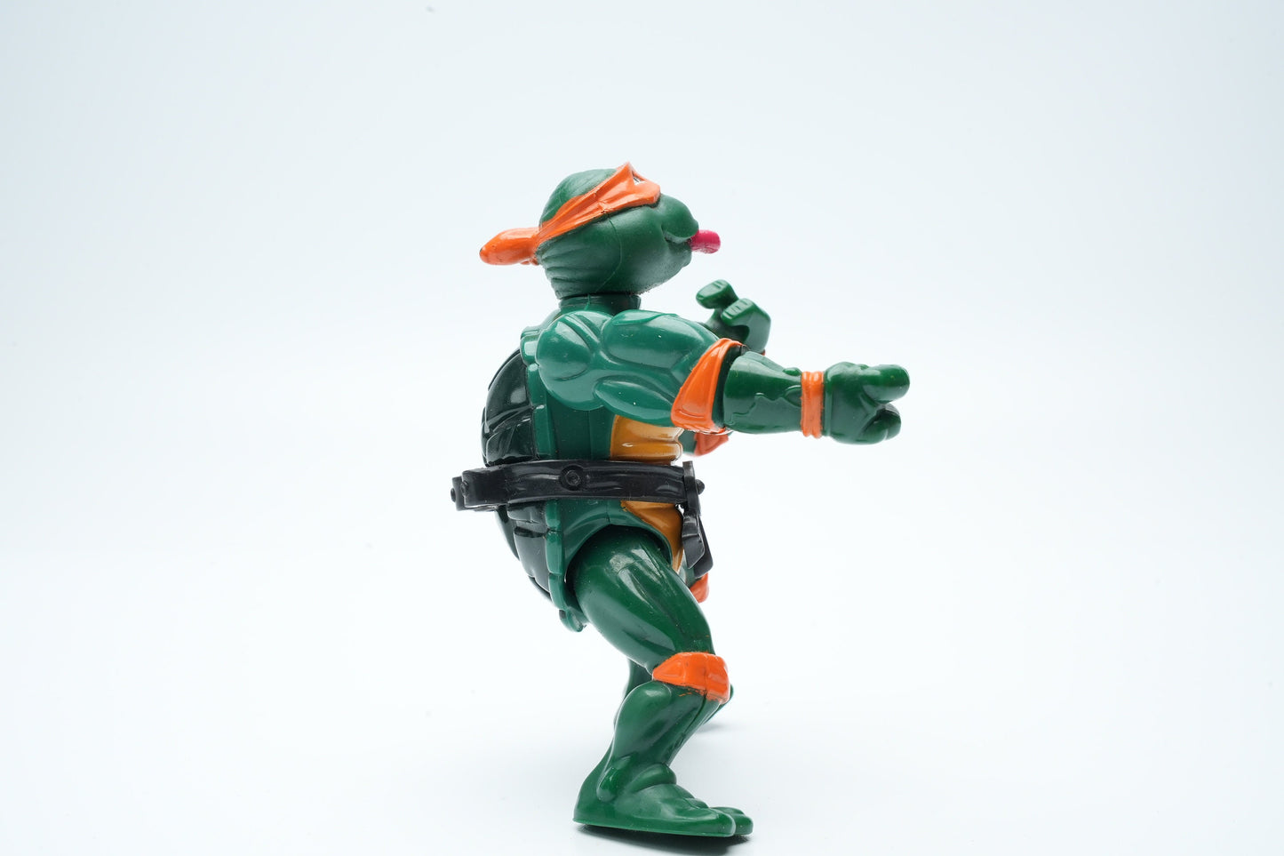 Ninja Turtles Leonardo 1989 vintage figure - arm kan je draaien