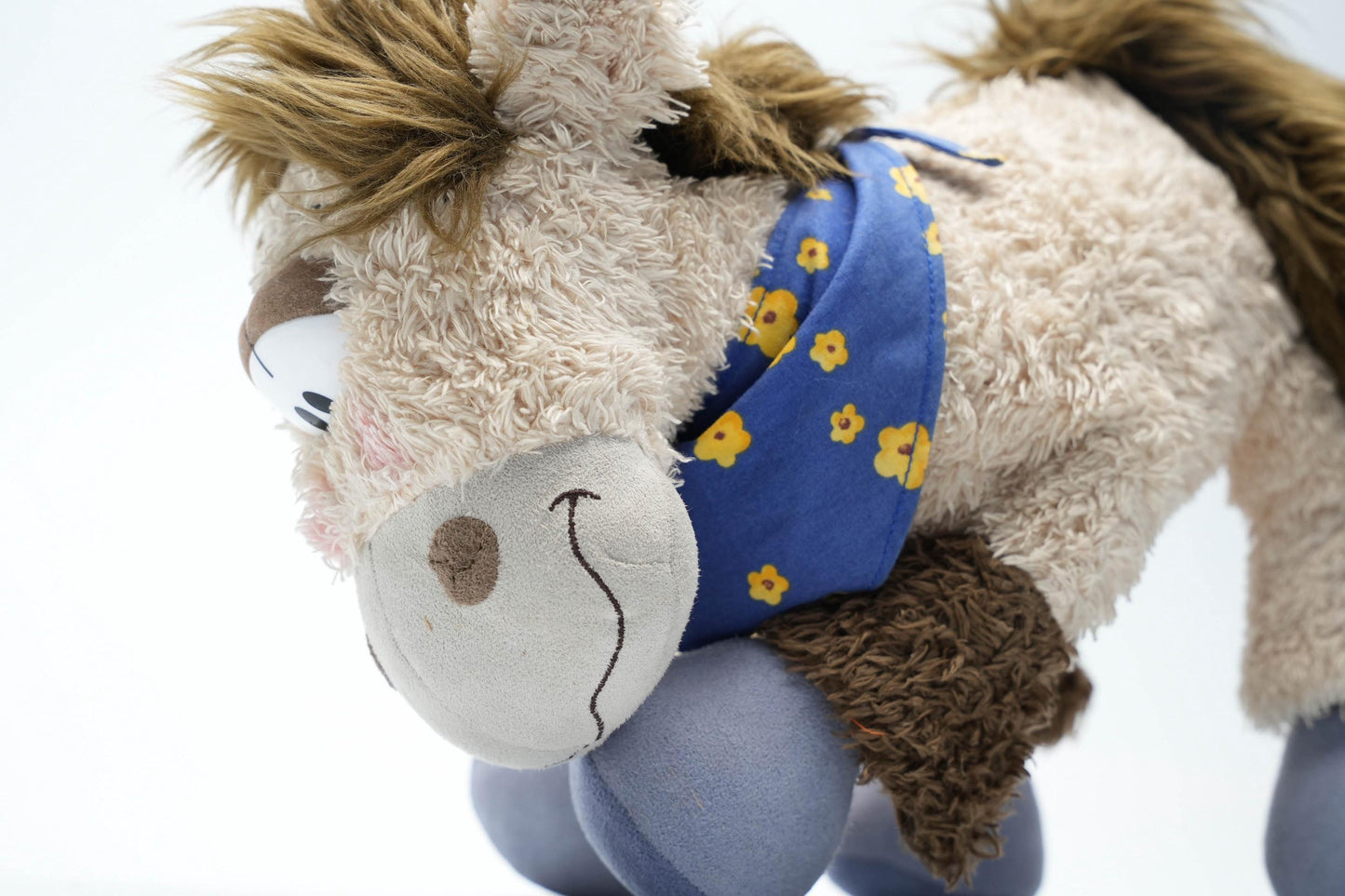 Vintage Galupy Diddl Paard Knuffel 35cm (14 inch) – Depesche Germany Jaren 90