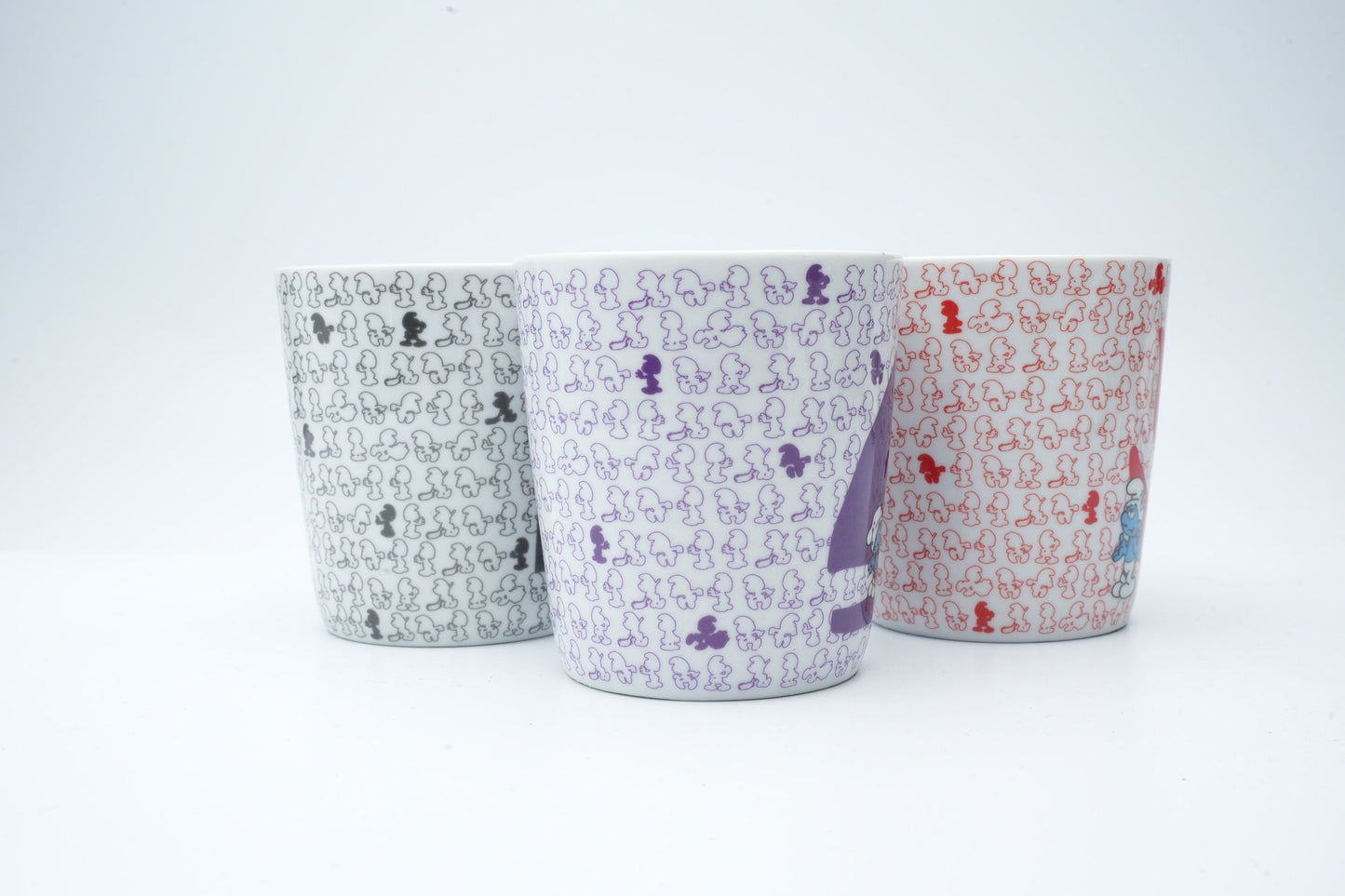 Smurfen mokken set van 3 | Schattige smurf mok | een echt verzamel item