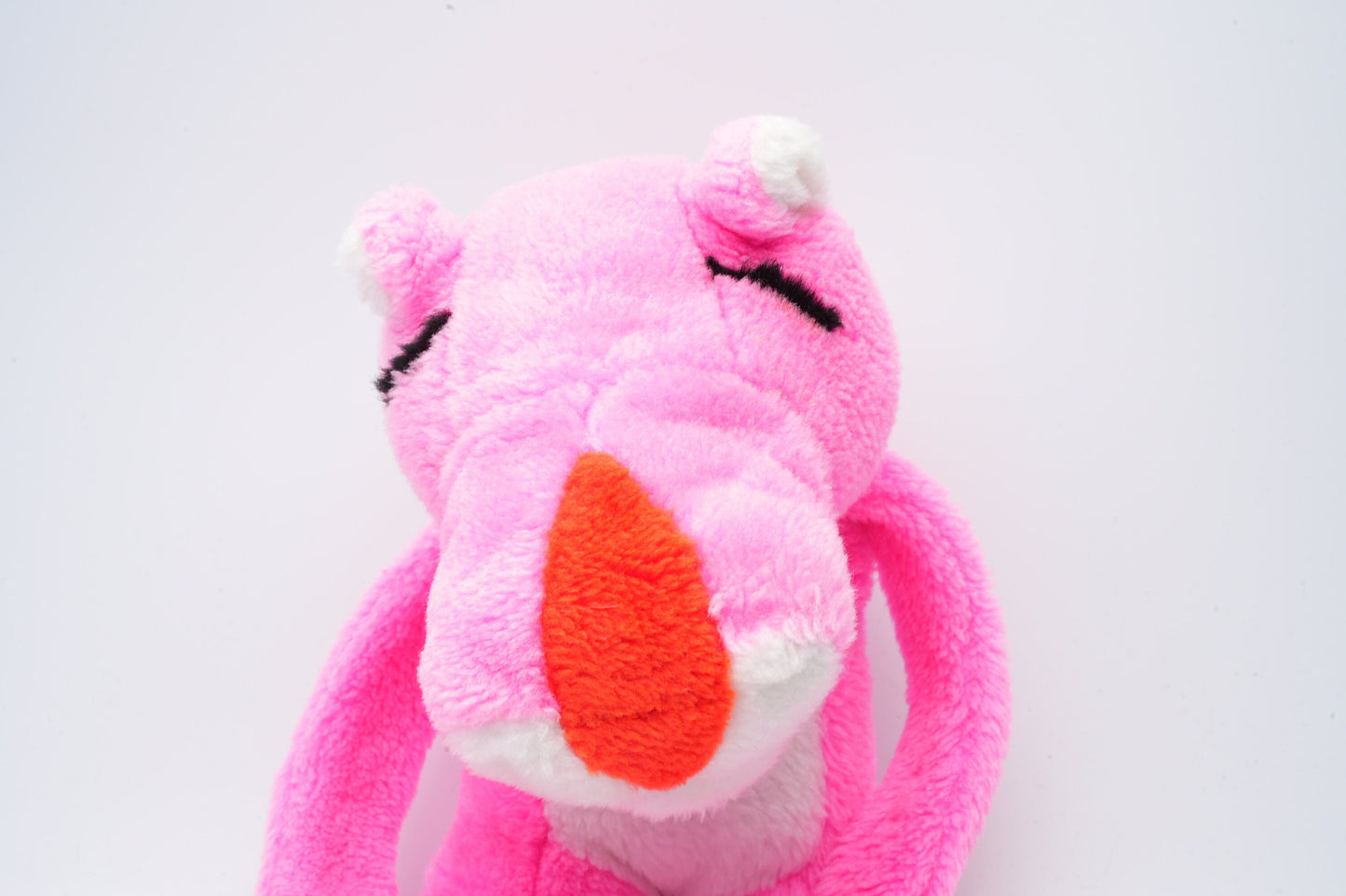 vintage Pink Panter plush | roze panter plush | Vintage Pink Panther verzamelitems