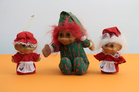 Kerstmis trollen Russ verschillende jaartalen (troll Christmas)