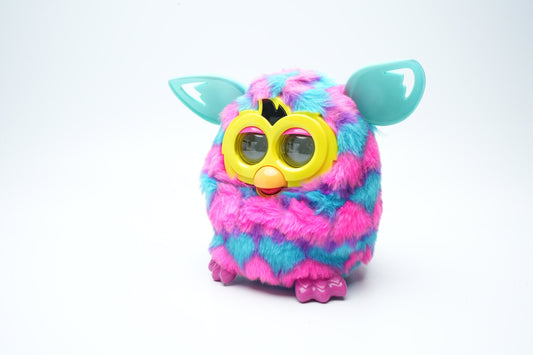 Furby Boom Interactieve Elektronische Speelgoed |  paars lichaam met blauwe oren | spreekt Frans