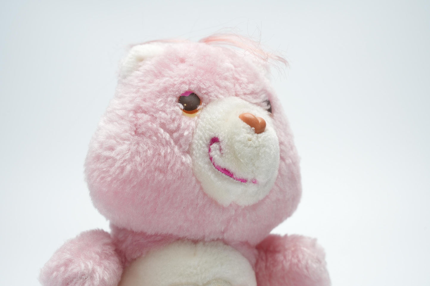Vintage Love-a-Lot Bear Care Bear plush - 16 cm (6,3 inches) - roze vintage pluche