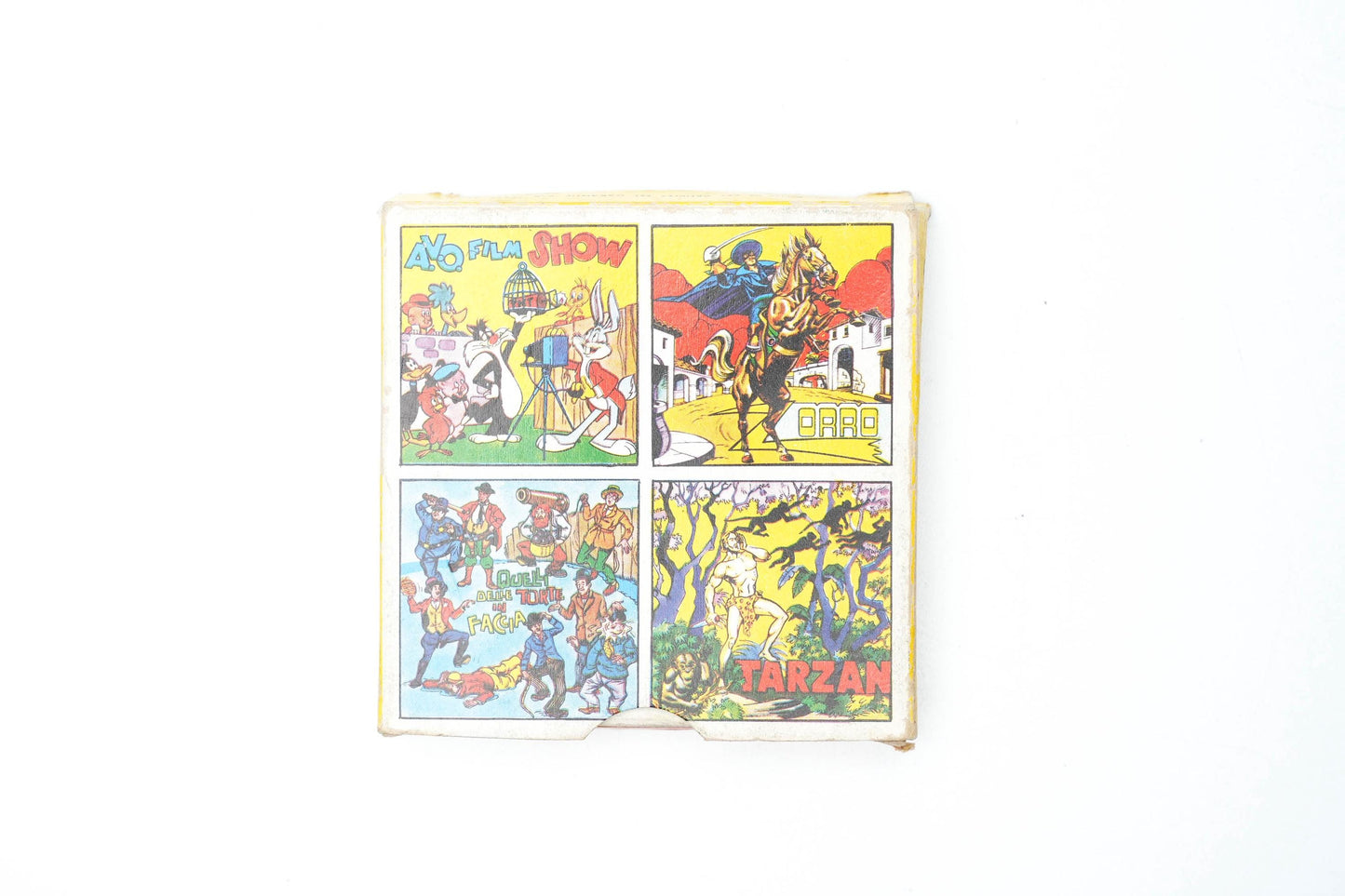 Vintage Super 8 Film – West Story: La Rencontre Décisive – AVO Film Milano – 1970 – Originele Western Cartoon