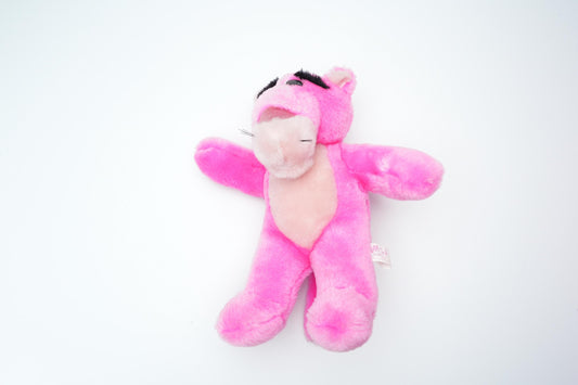 vintage Pink Panter plush | roze panter plush | Vintage Pink Panther verzamelitems