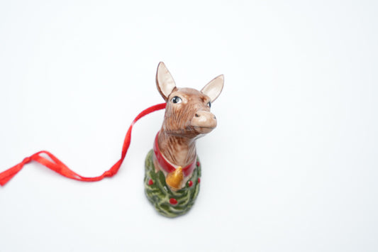 Villeroy & Boch My Christmas Tree Ornament - Elandfiguur met Krans