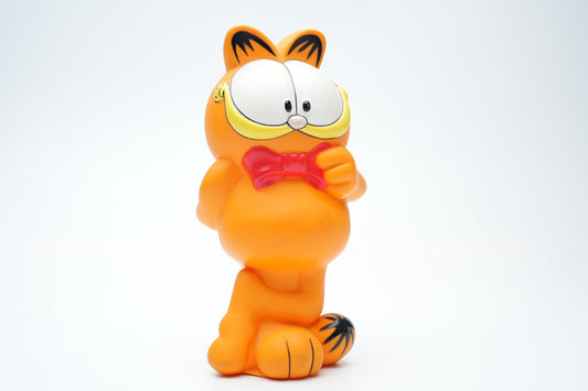 Vintage Garfield Spaarpot met Strik - United Feature Syndicate Inc. & Paws (1981)