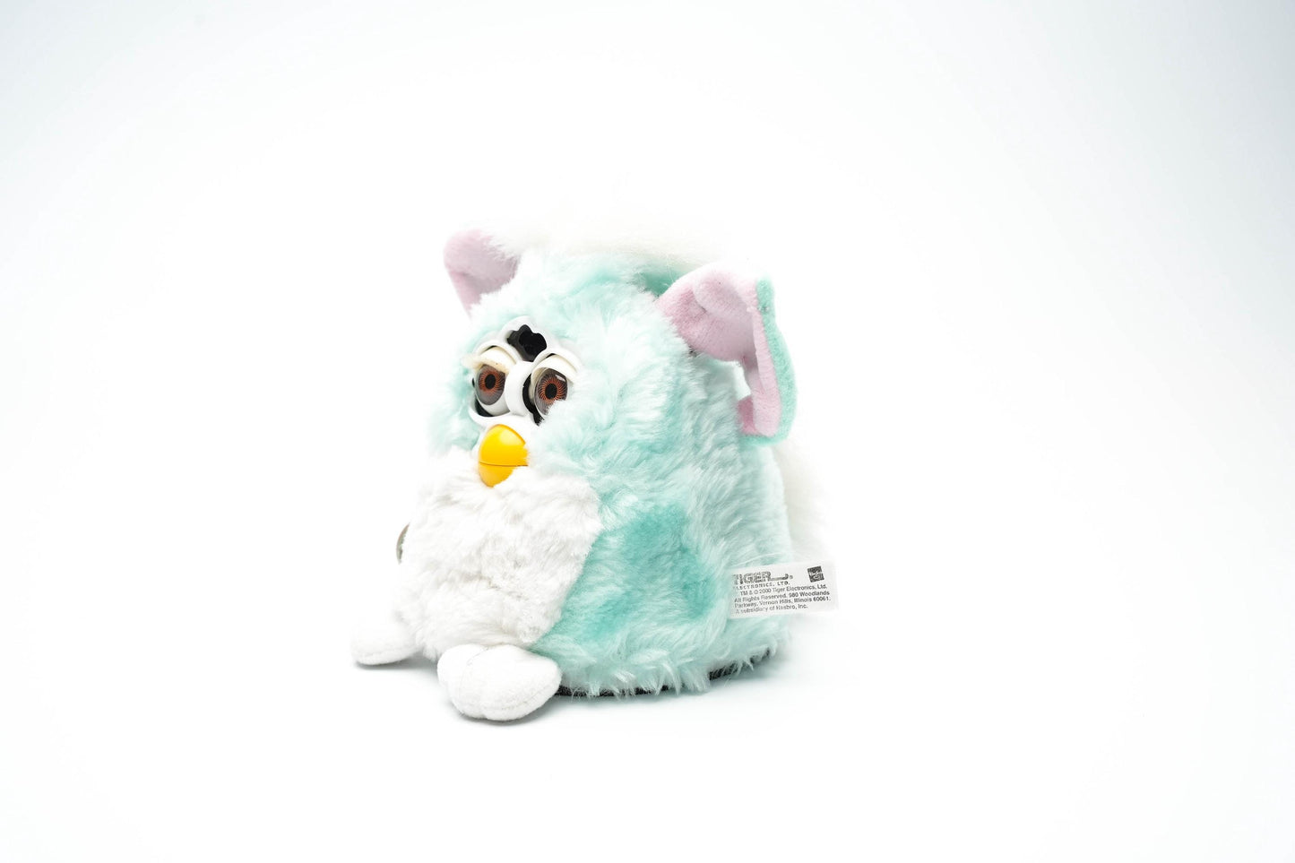 Furby Baby Muntgroen 1999 – Nederlands Sprekend en Werkend