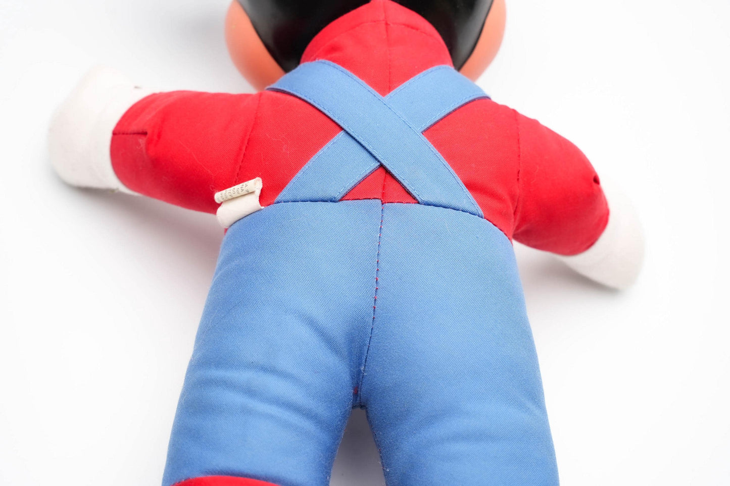 Vintage Mattel Mickey Mouse knuffelpop – Educatieve outfit – ca. 30 cm (12 inch)