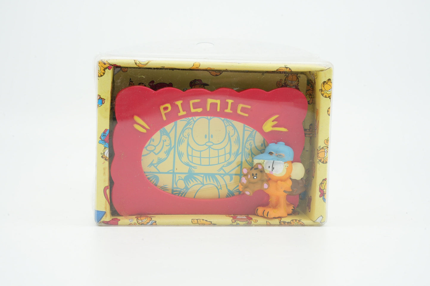 Vintage Garfield fotolijstjes ( set van 3) | Garfield fotolijst 1987 | Garfield verzamel item | Garfield collectorsitem
