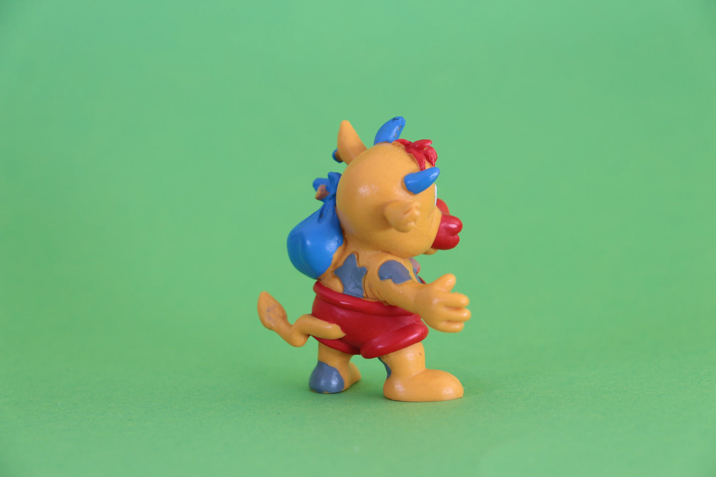 Vintage Bully koe figuur | Handpainted bully poppetjes | Bully