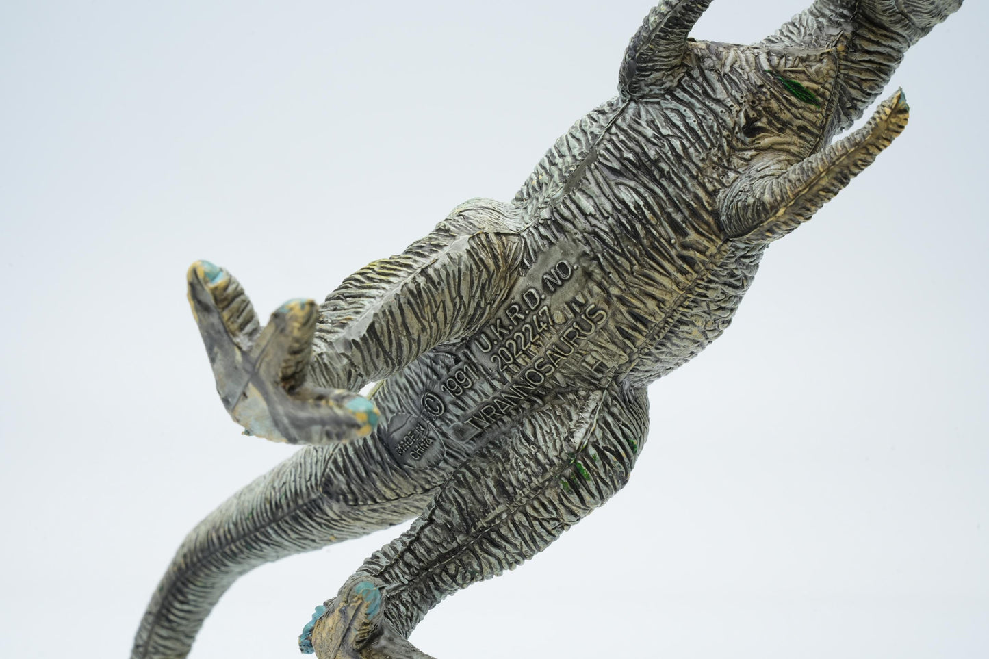 Vintage dinosaurus uit de jaren 80