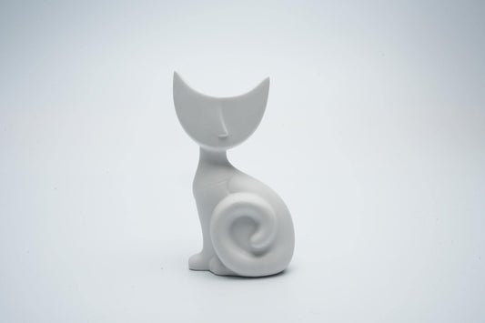 Rosina Wachtmeister Kat - Volledig Wit - Goebel (10 cm / 4 inch)