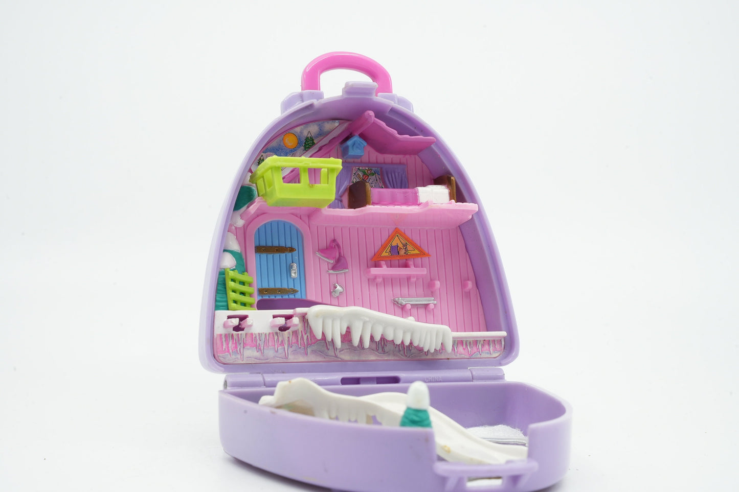 Vintage Polly Pocket: Polly Pocket Snow Mountain- Bluebird Toys 1996