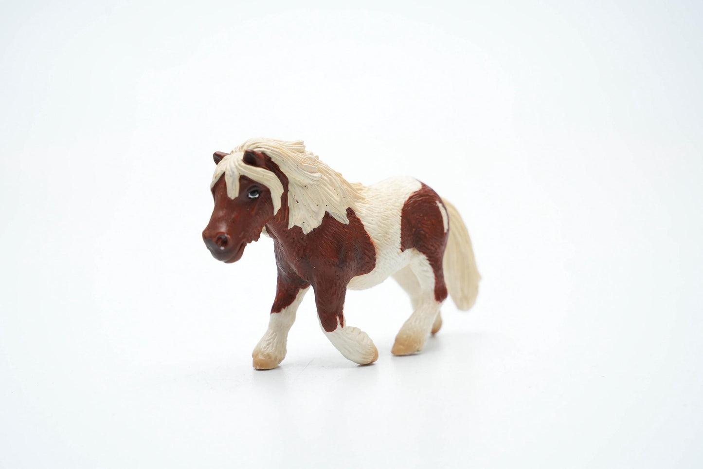 Schleich 13297 Shetlander Merrie – 6 cm (ca. 2.4 inch) – 2004 – Vintage Paardenfiguur