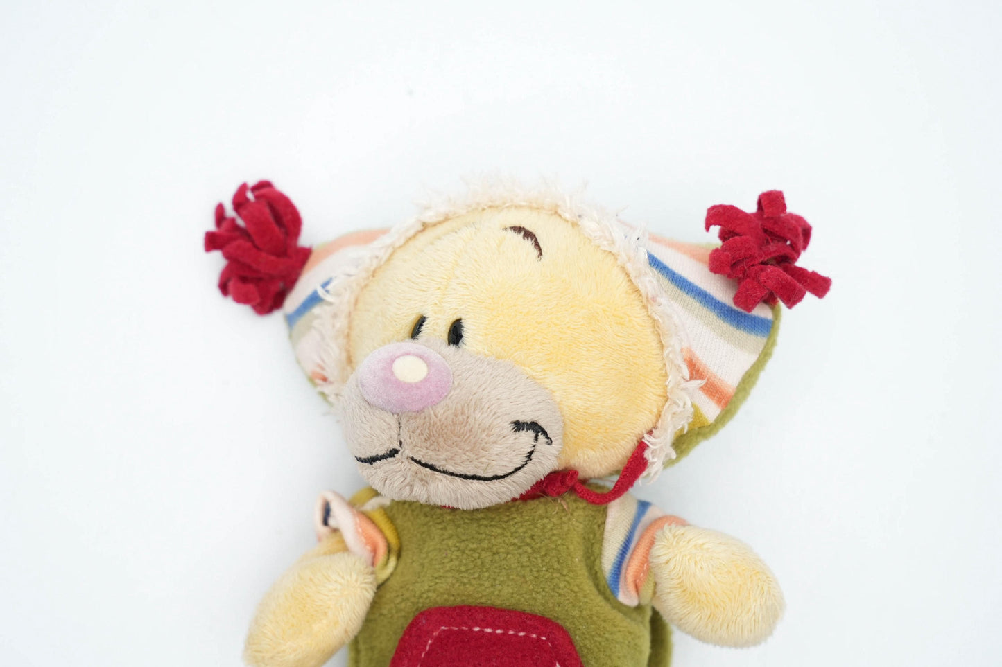 Vintage Diddl Pimboli Knuffel in Groene Outfit 15cm (6 inch) – Depesche Jaren 90