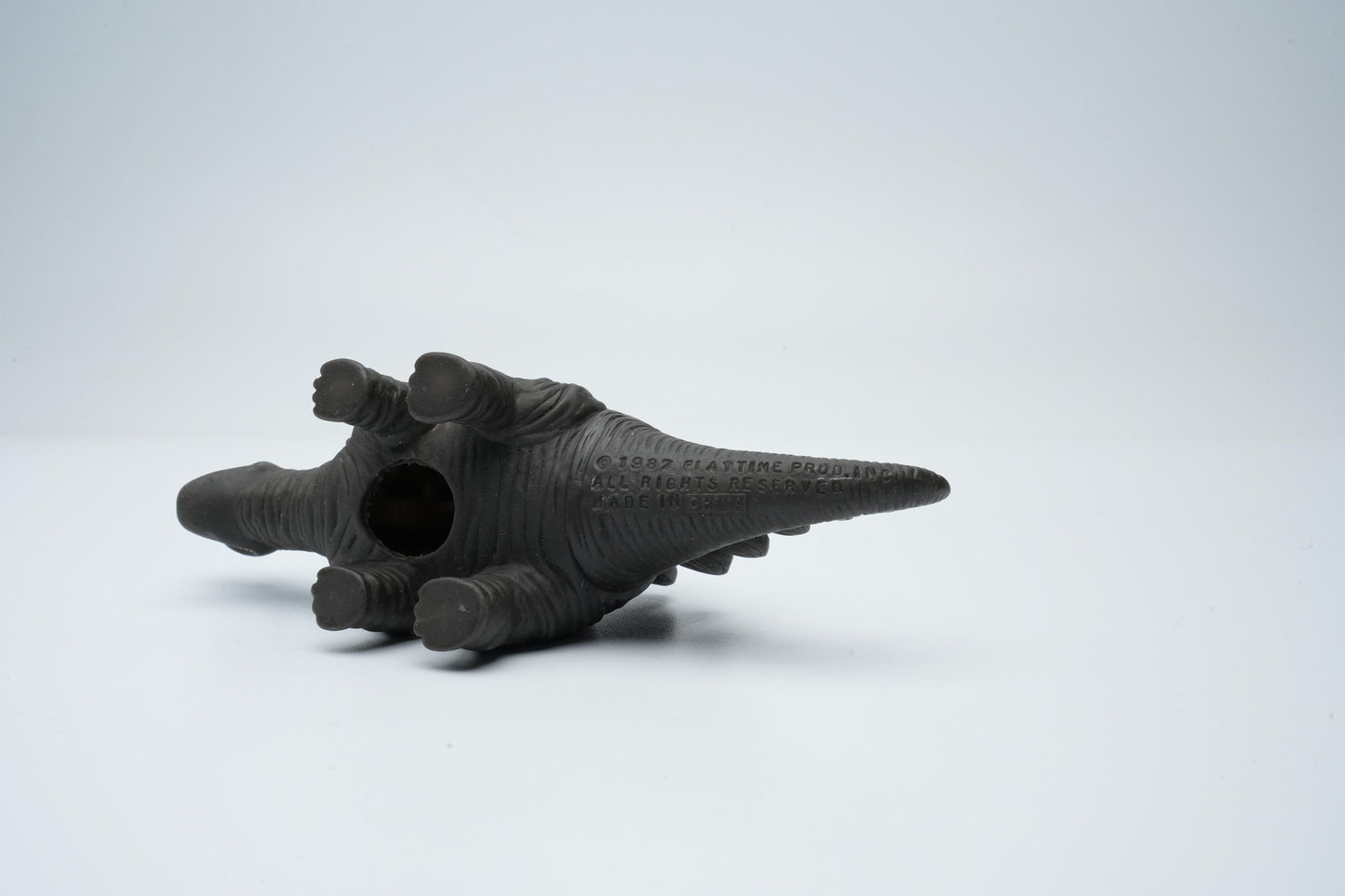 Vintage dinosaurus speelgoed figuur